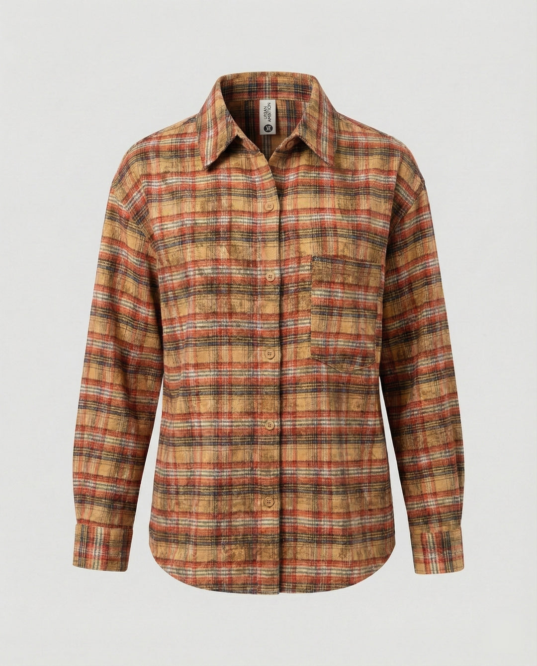 Damen Hemd Oversize Karo