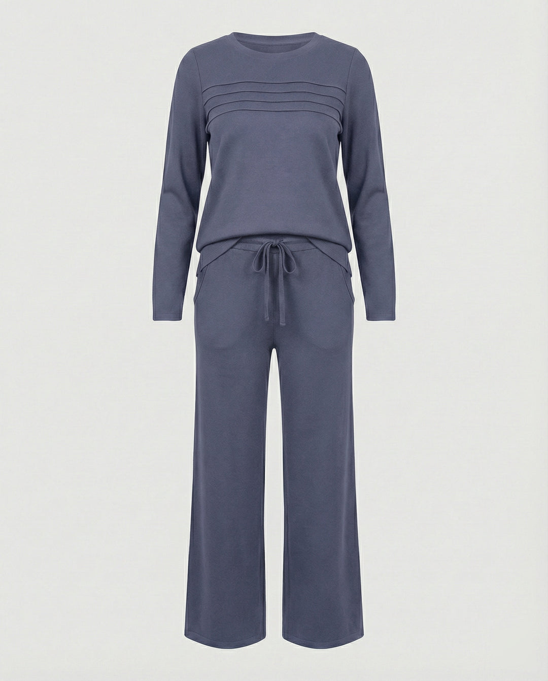 Jogginganzug Damen lässig mit Streifendetails und weitem Schnitt