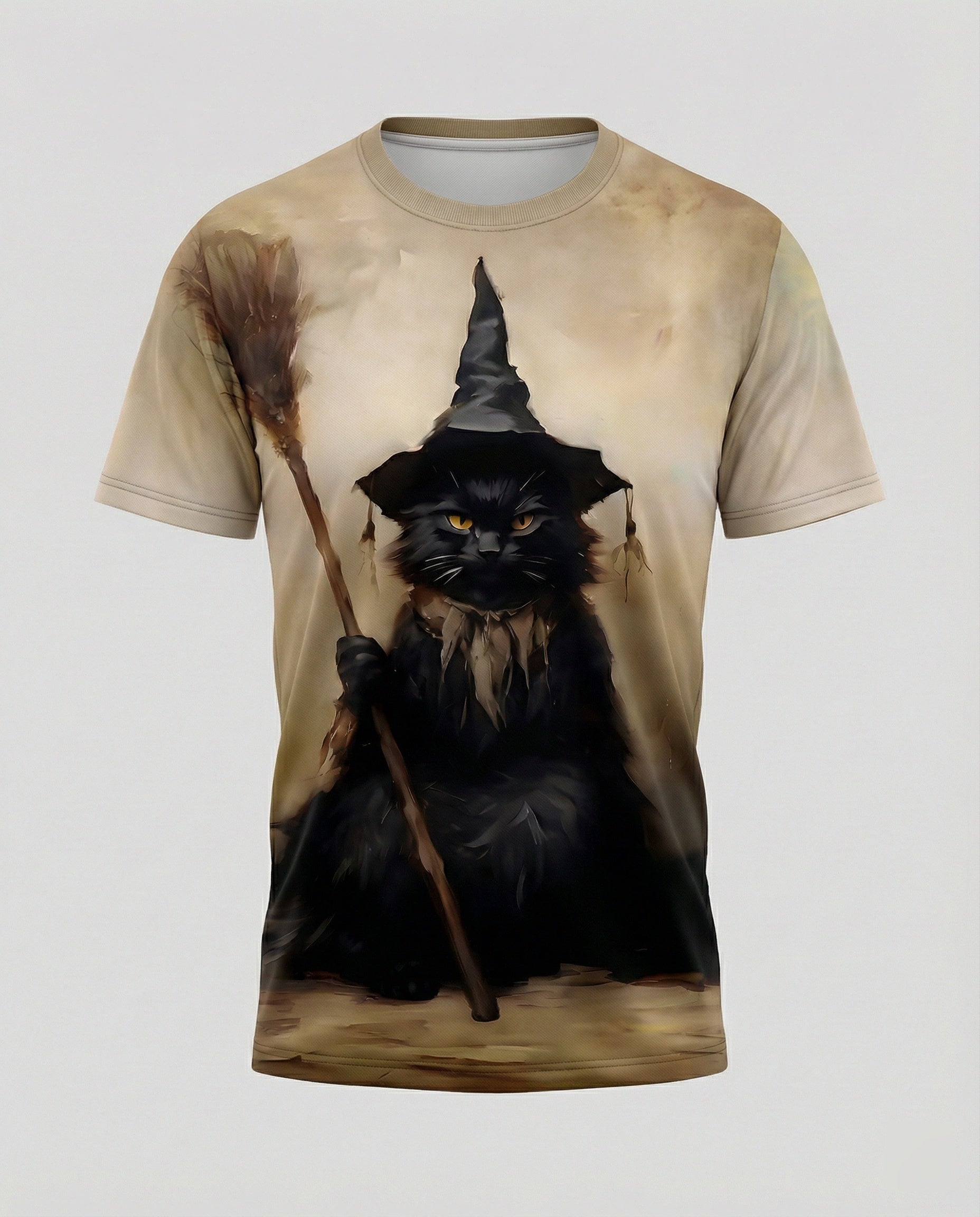 Kurzarmshirt Totenkopf Print Damen