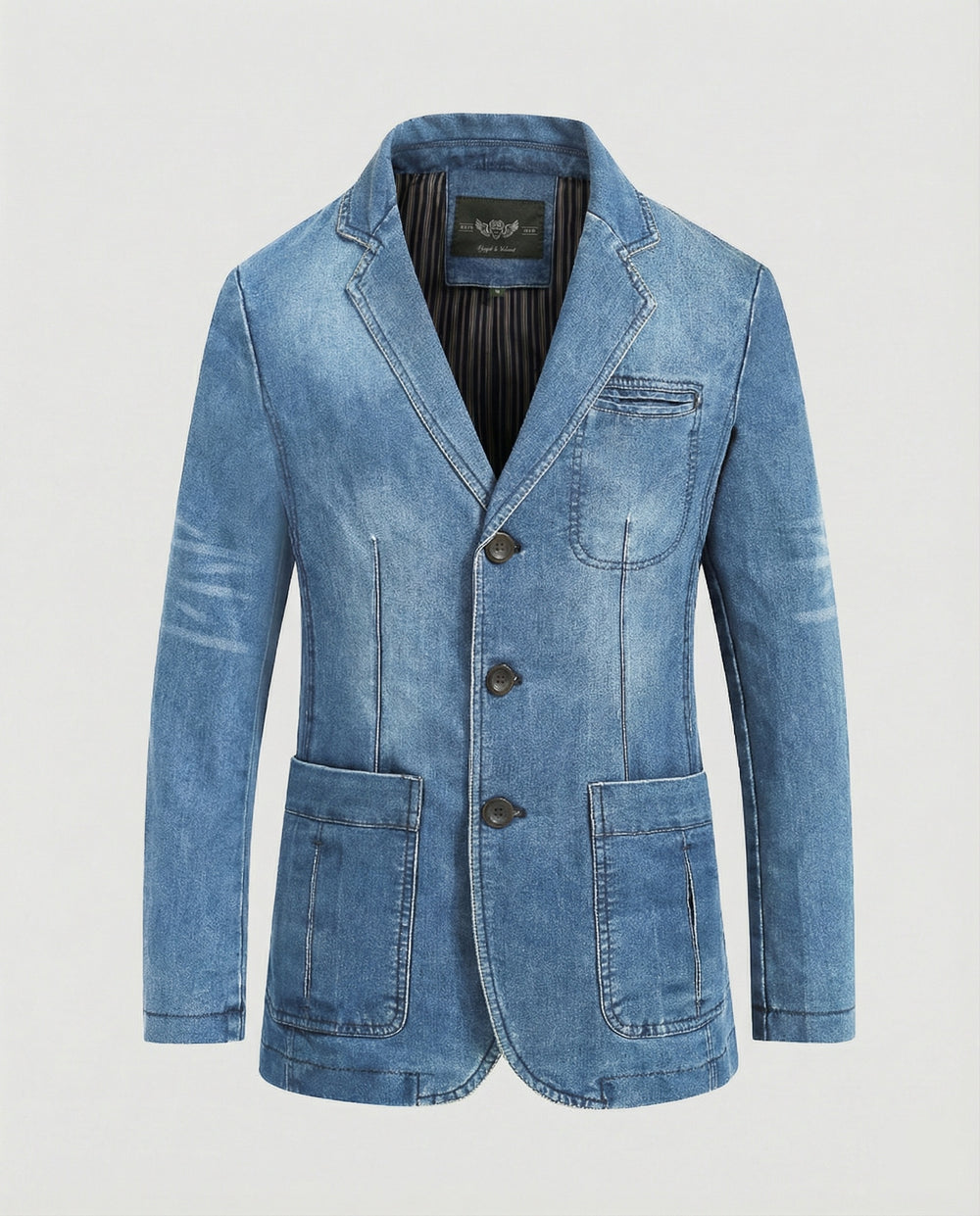 Herren Blazer Herren unstrukturiert