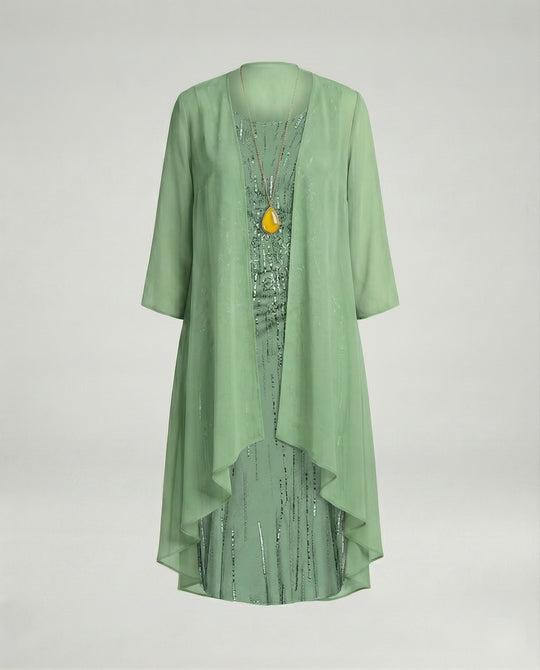 Abendkleid Damen Paillettenkleid