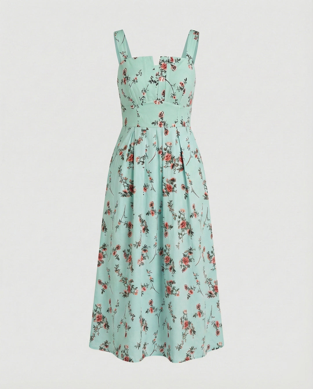 Damen Midikleid Korsett elegant