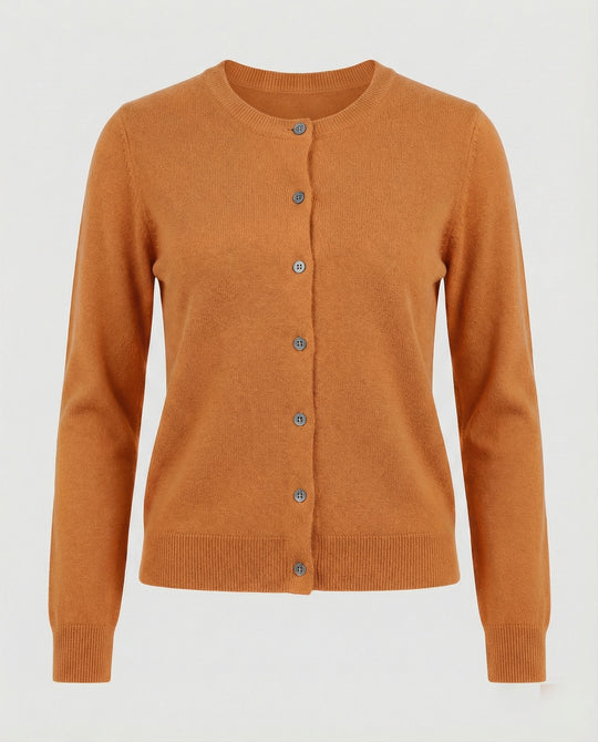 Damen Feinstrick Cardigan mit Knopfleiste und weichem Material R&B