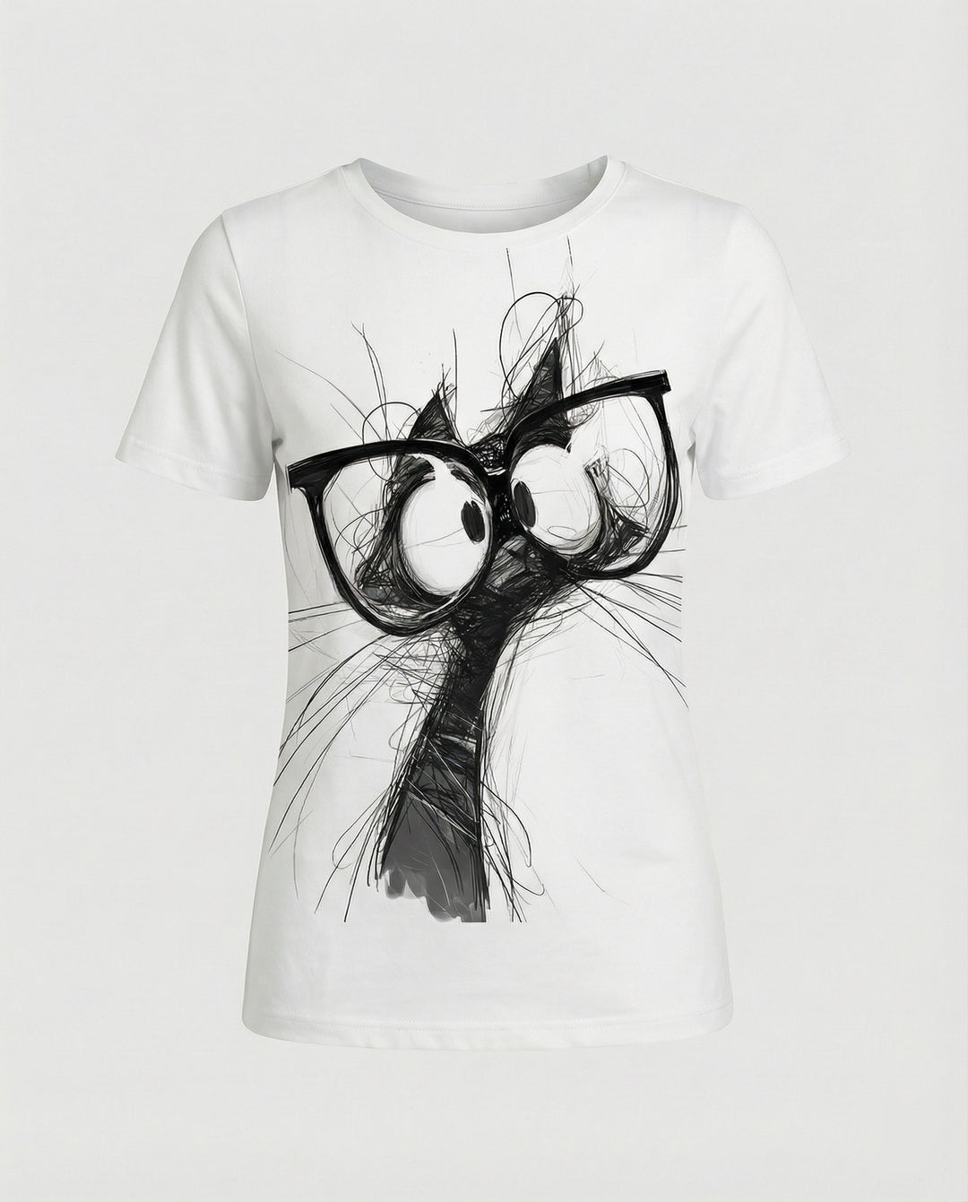 Kurzarmshirt Damen Mit Blumenprint