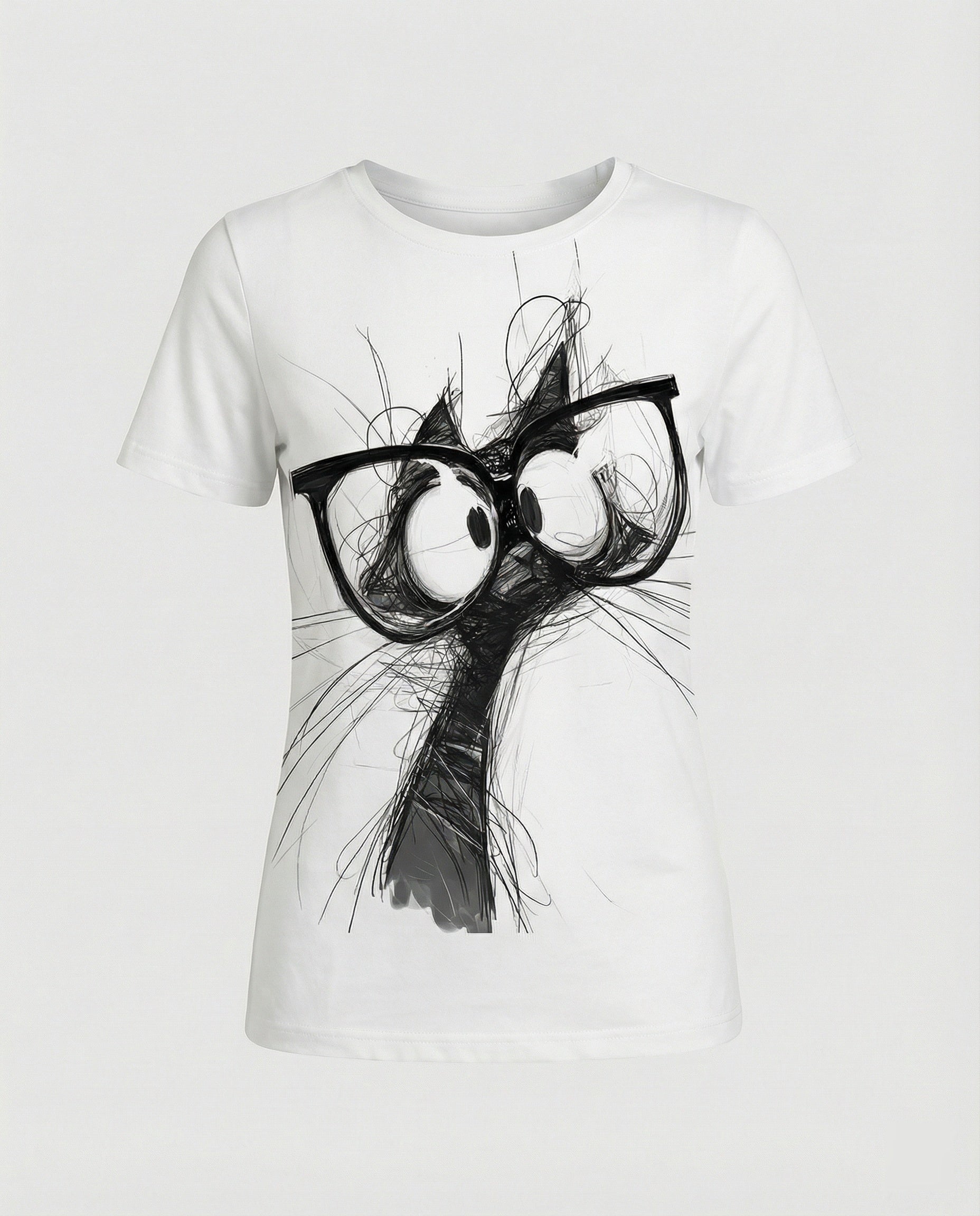 Kurzarmshirt Damen Mit Blumenprint