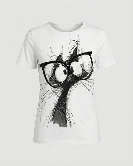 Kurzarmshirt Damen Mit Blumenprint