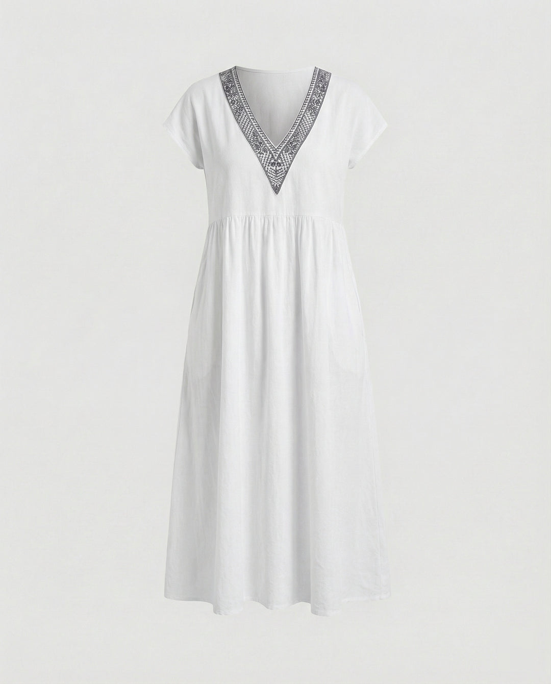Damen Midikleid Sommer Spitze