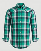 Herren Flanell Langarmhemd Kariert