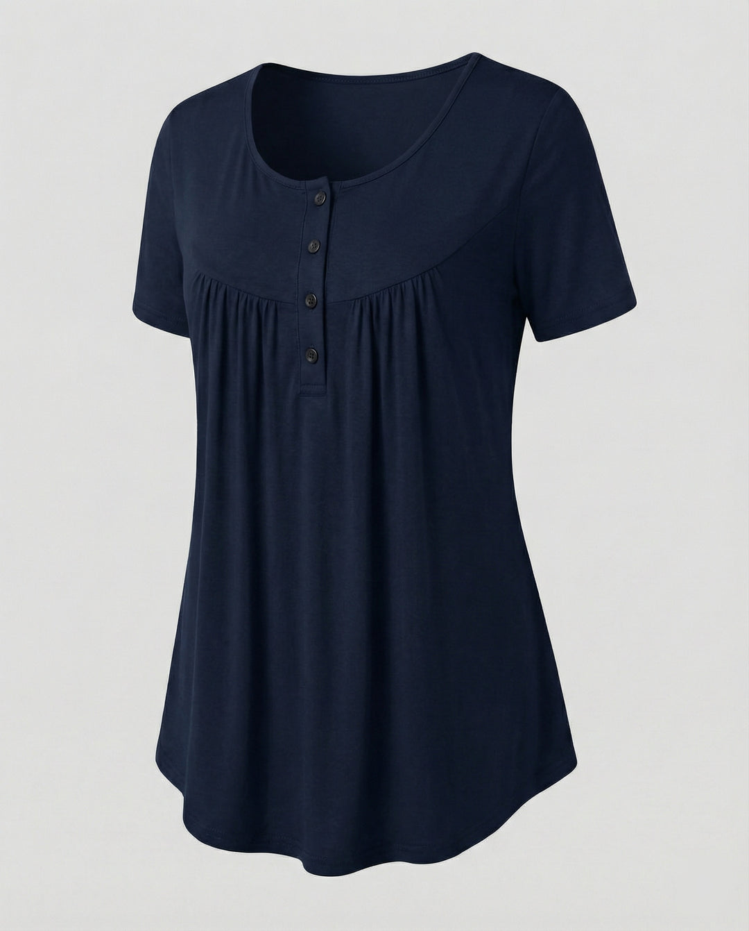 Damen Tunika Damen U-Ausschnitt Print