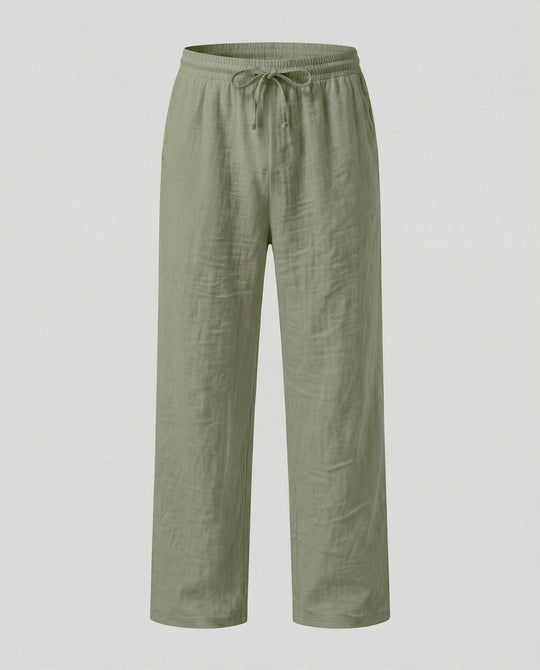 Herren lässige Leinenhose R&B