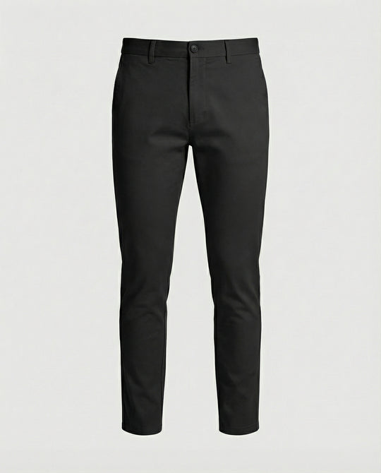 Herren Slim Fit Hose mit Elastikbund