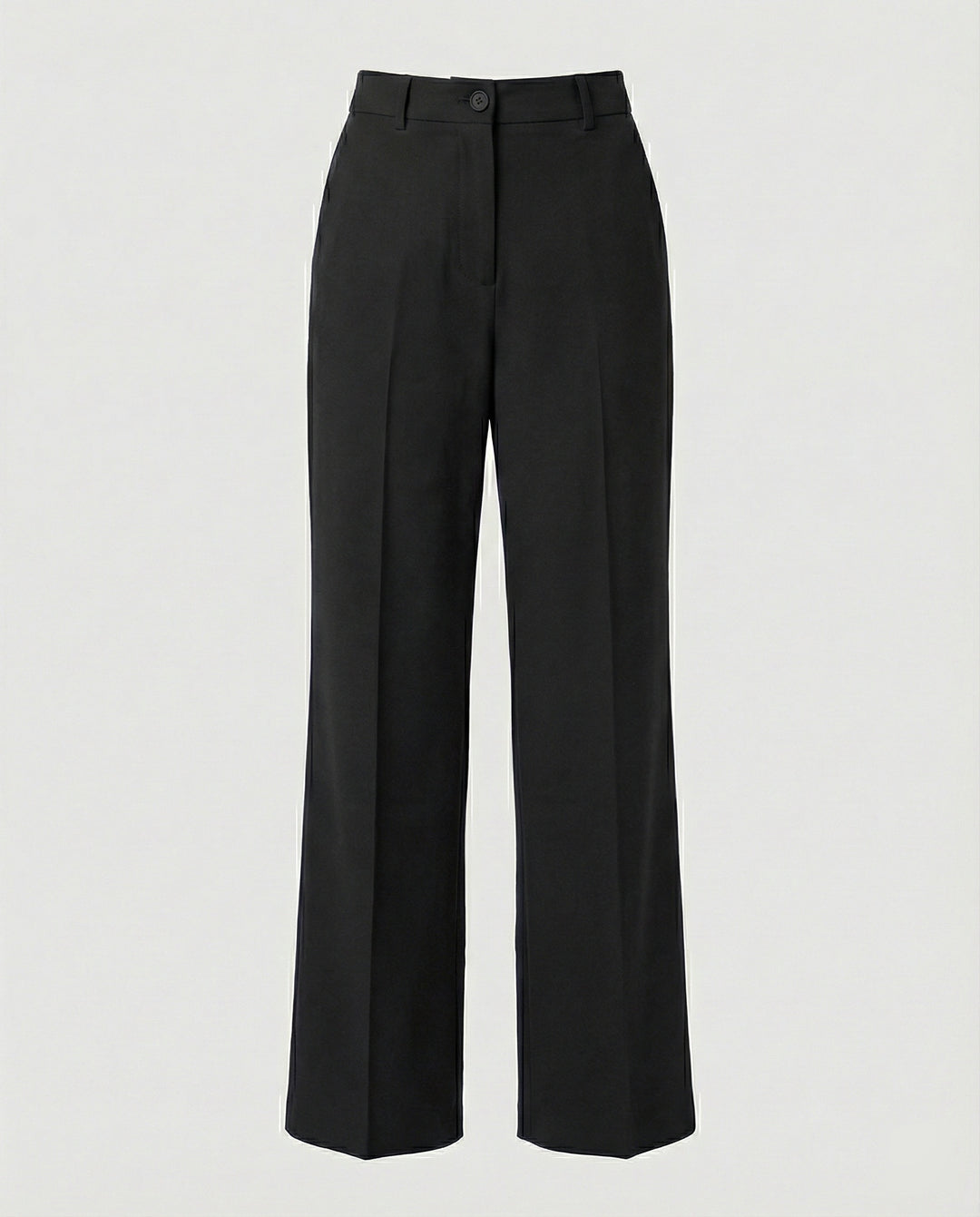 Damen Hochtaillierte Weite Hose