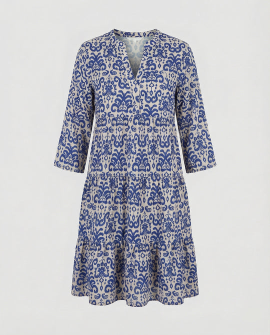 Damen Luftiges Sommerkleid mit verspieltem Print