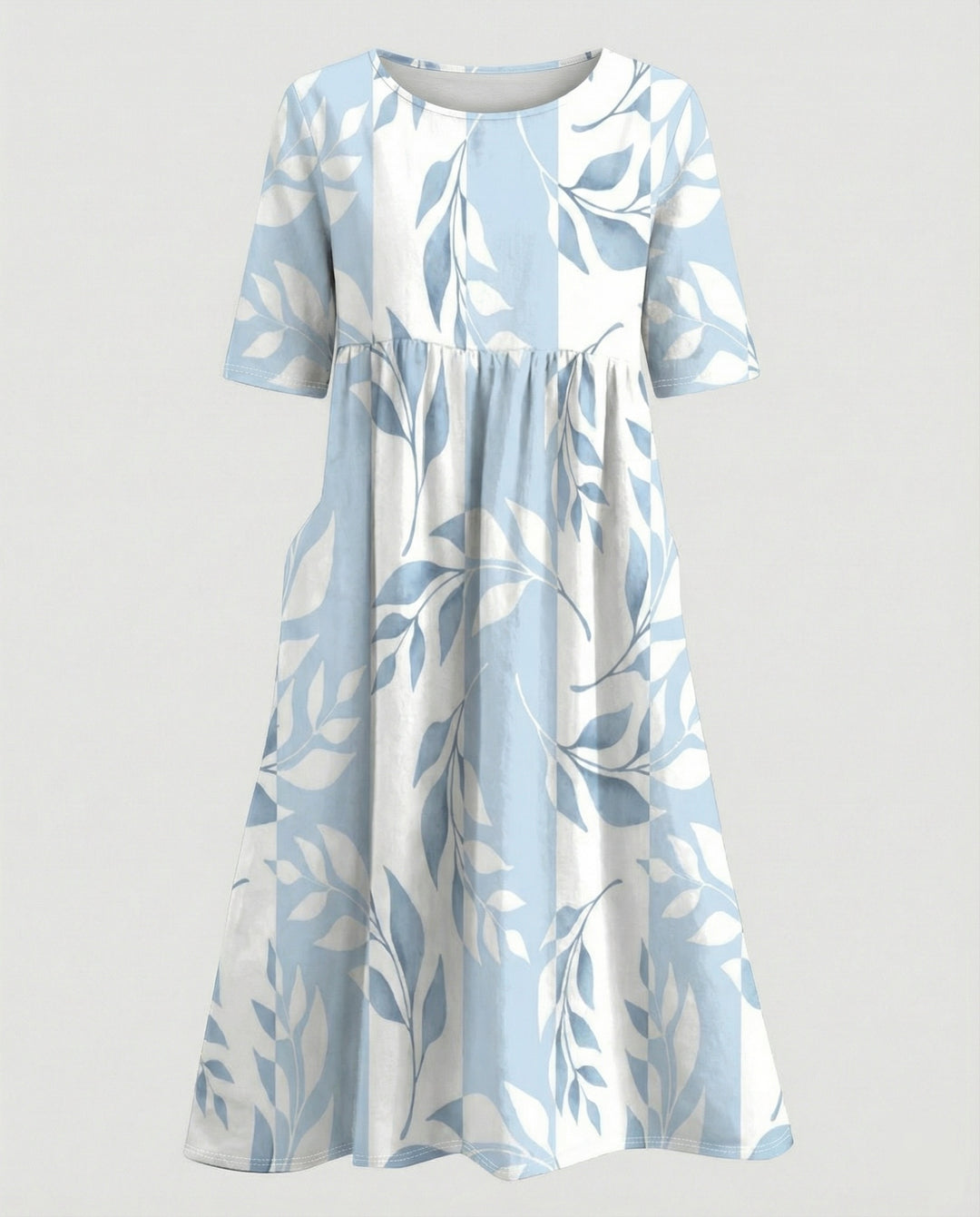 Damen Maxikleid mit Taschen luftig