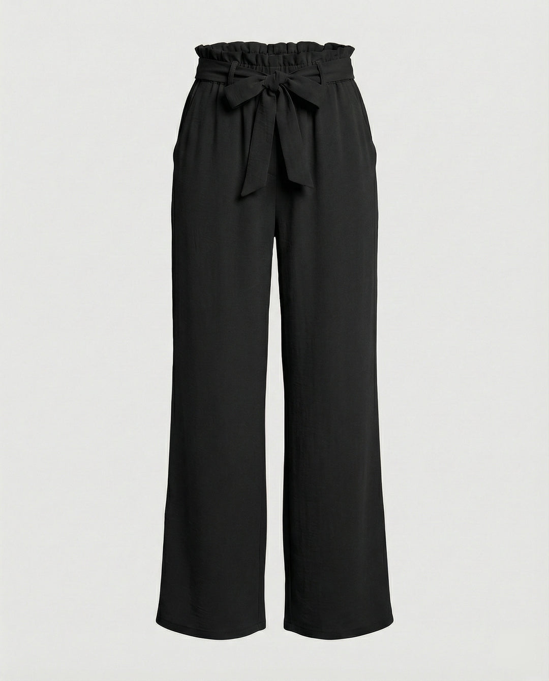 Damen Stoffhose Damen High Waist weit