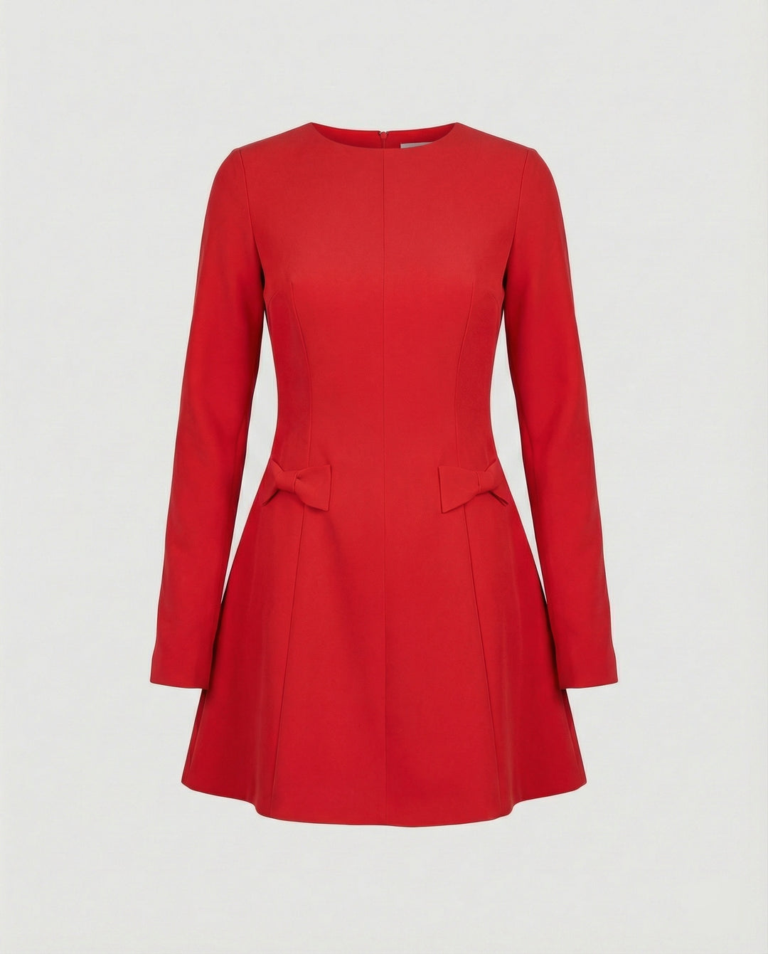 Damen A-Linie Minikleid aus Crepe