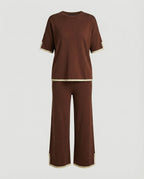 Damen Lounge-Anzug mit Vintage-Inspiration