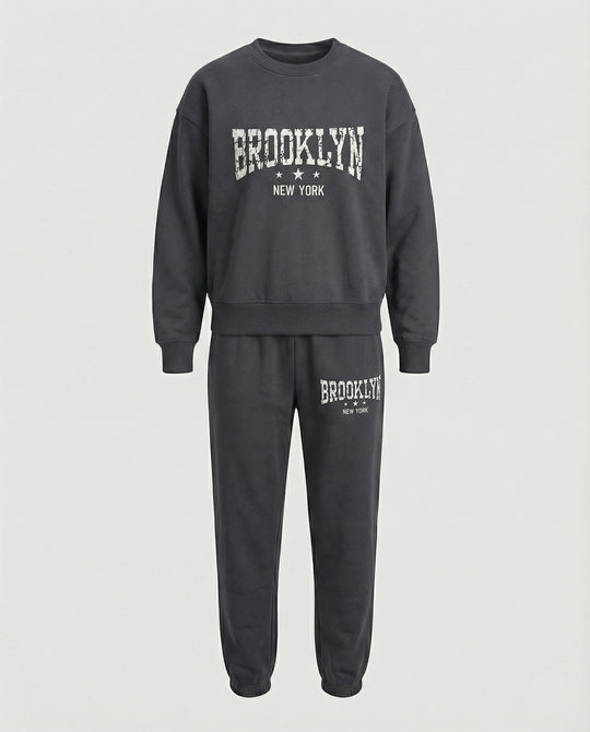 Damen Oversize Sweatset mit Print