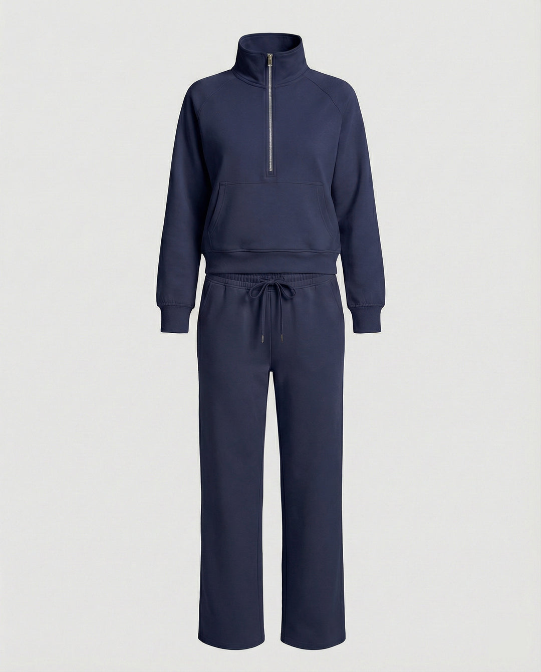 Jogginganzug Damen mit hohem Kragen