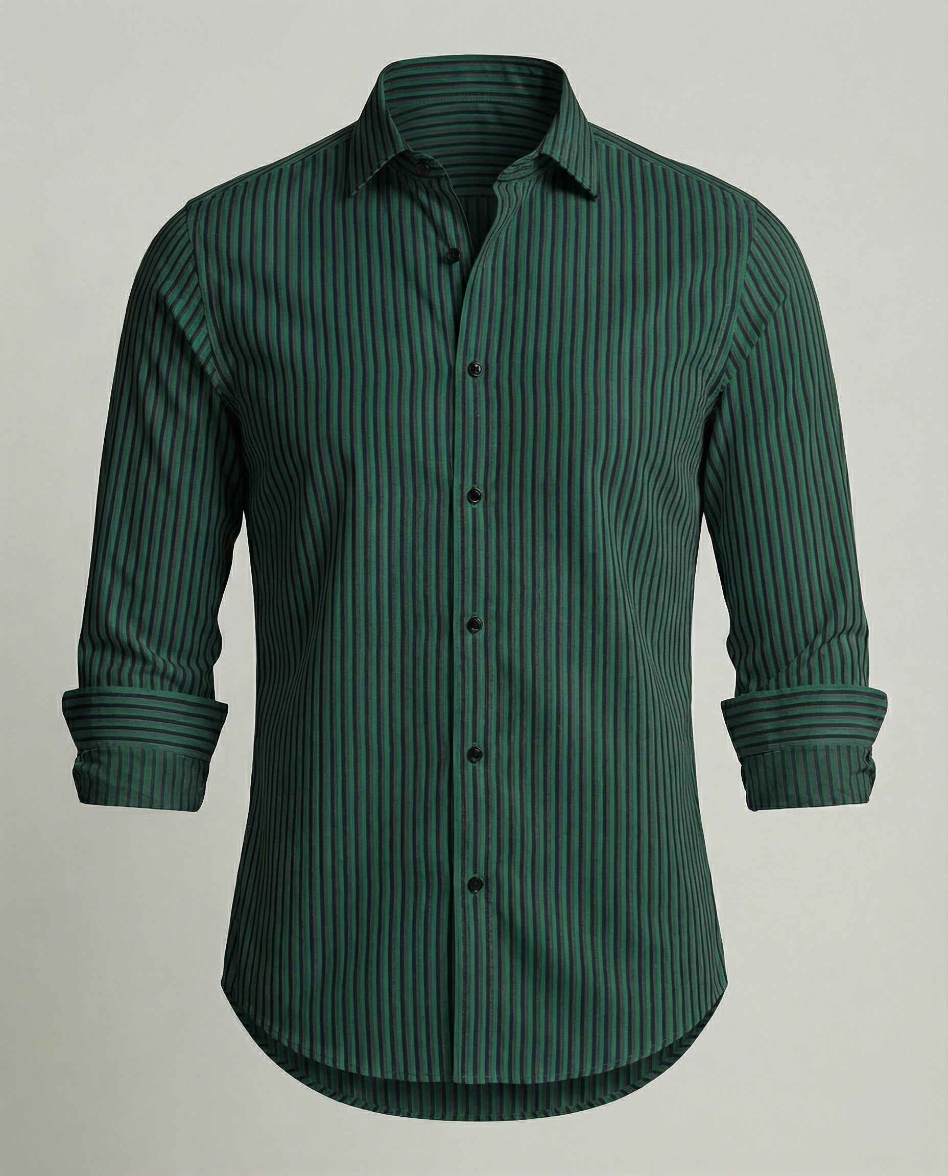 Herren Hemd gestreift slim fit