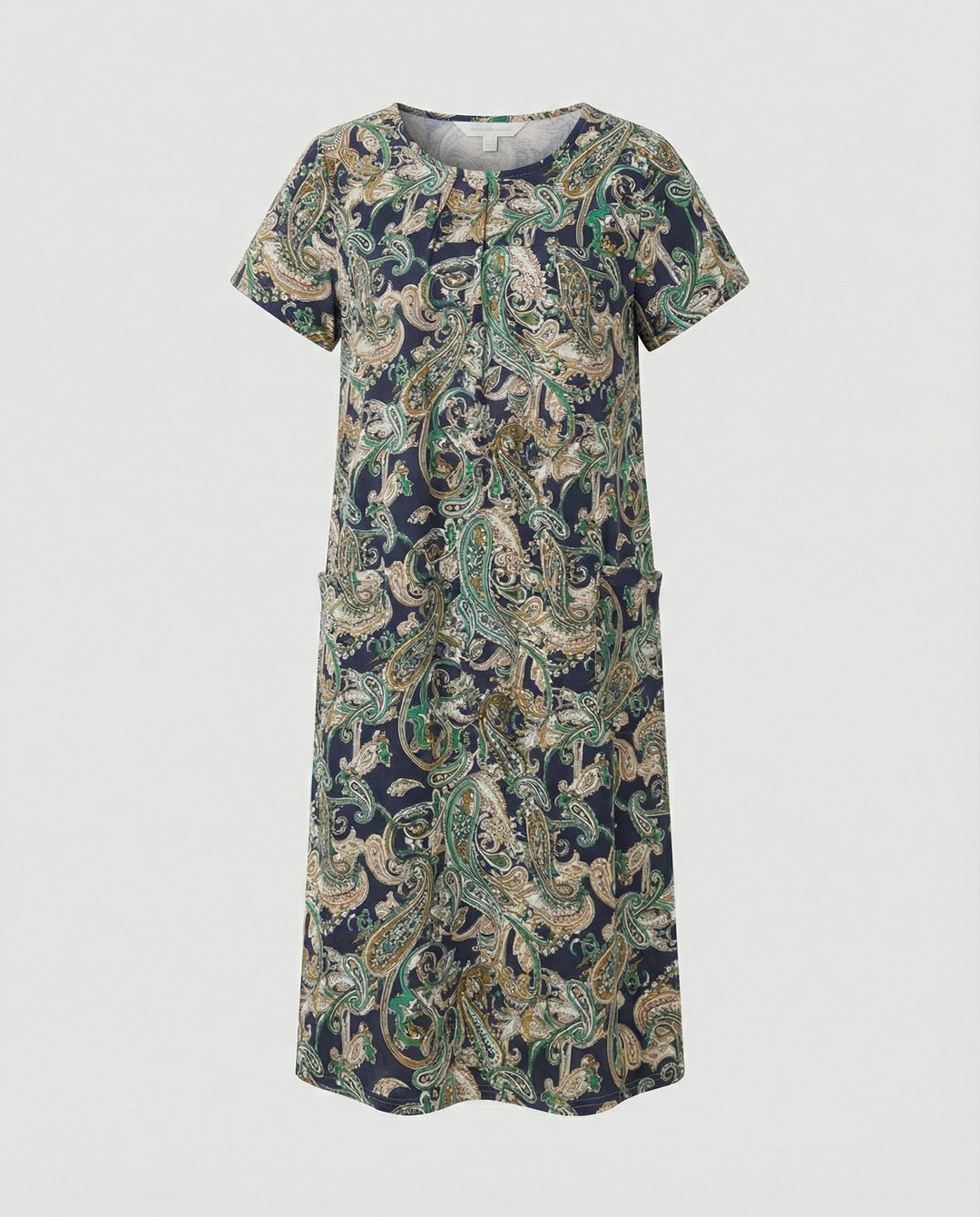 Luftiges Midikleid Damen Mit Taschen