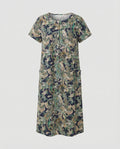 Luftiges Midikleid Damen Mit Taschen