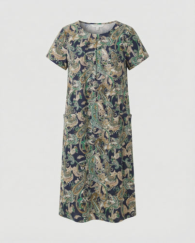 Luftiges Midikleid Damen Mit Taschen