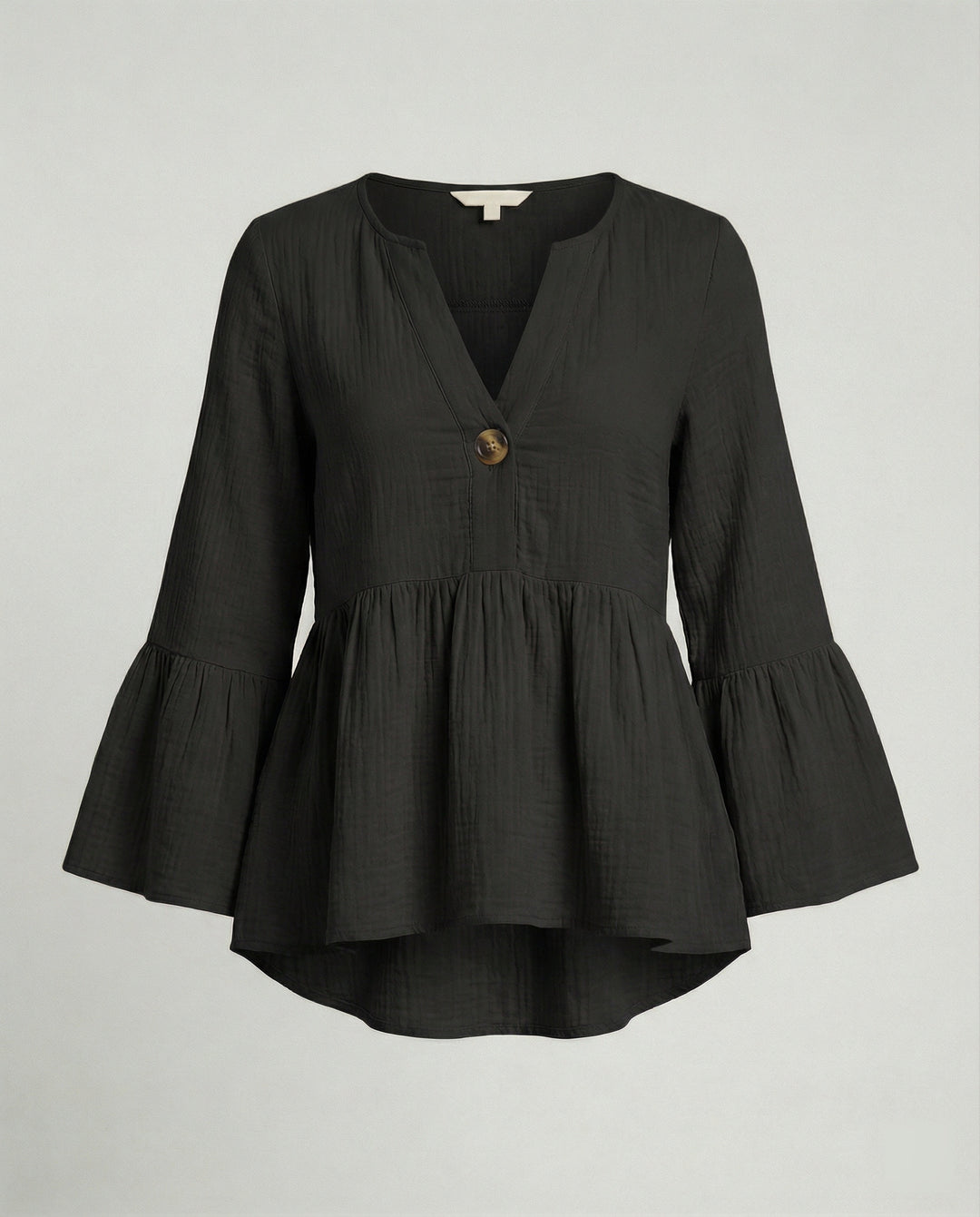Bluse Damen Babydoll Baumwolle