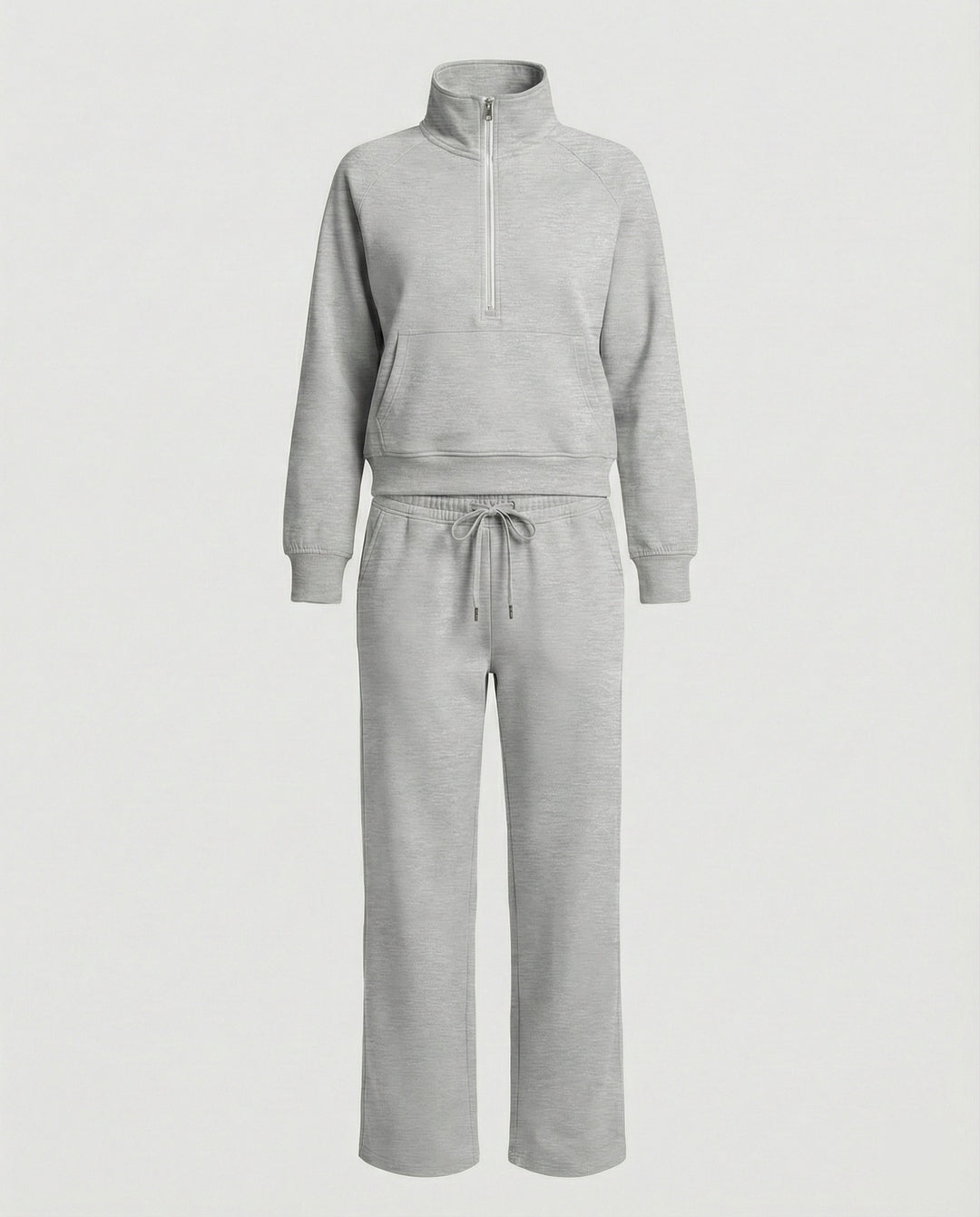 Jogginganzug Damen mit hohem Kragen