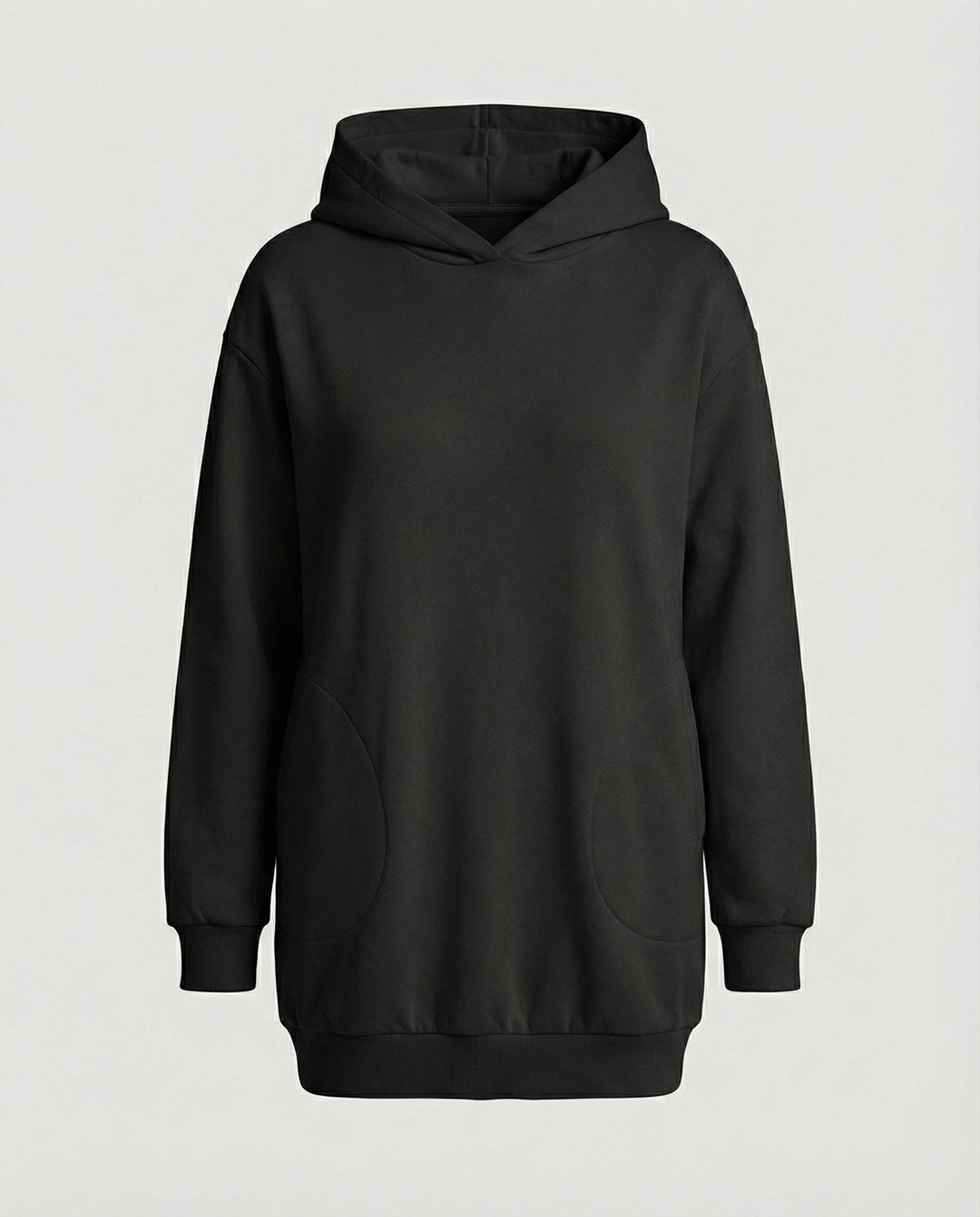 R&B | Stylisches Kapuzenpullover-Kleid