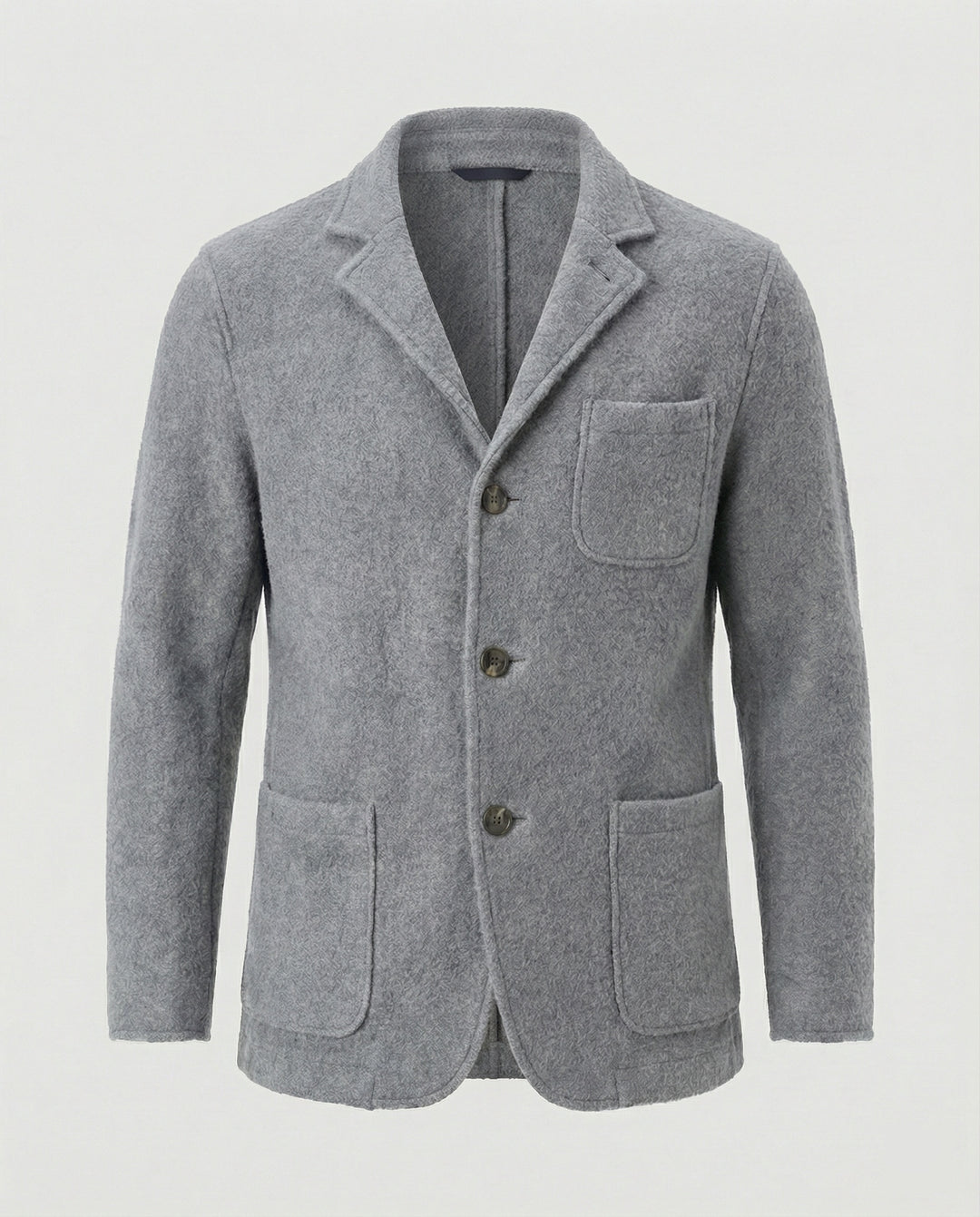 Herren elegante Strickjacke mit praktischem Schnitt und modischen Details