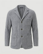 Herren elegante Strickjacke mit praktischem Schnitt und modischen Details