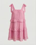 Freizeitkleid Sommer Damen Stufenkleid