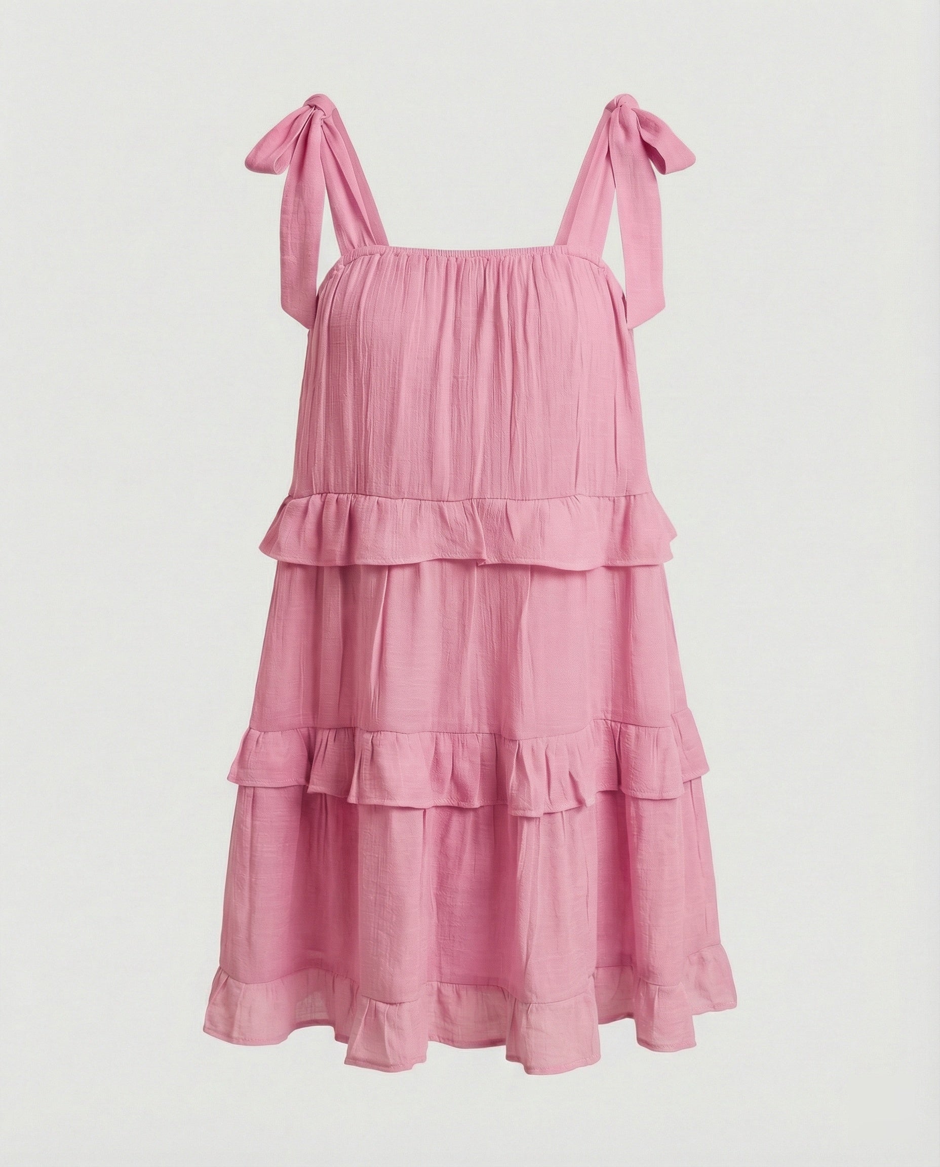 Freizeitkleid Sommer Damen Stufenkleid
