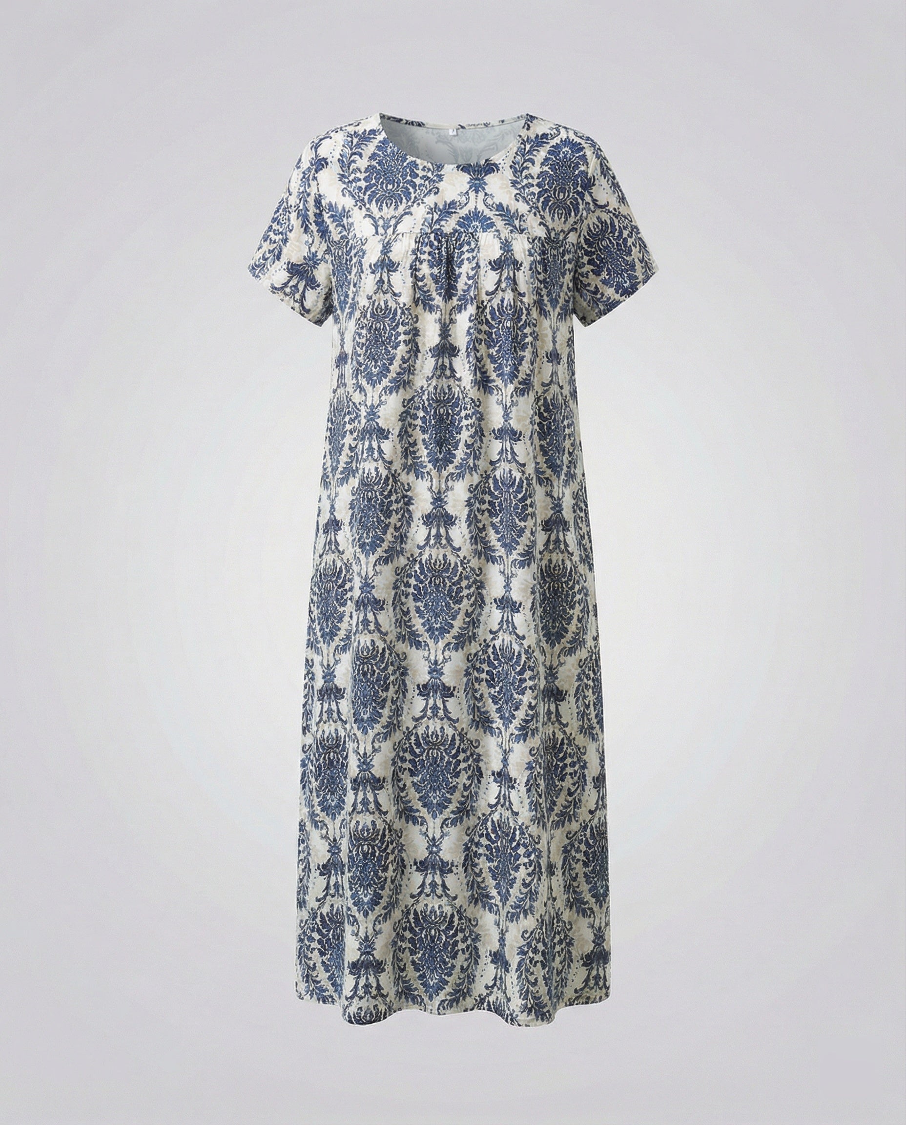 Luftiges Midikleid Damen Mit Taschen