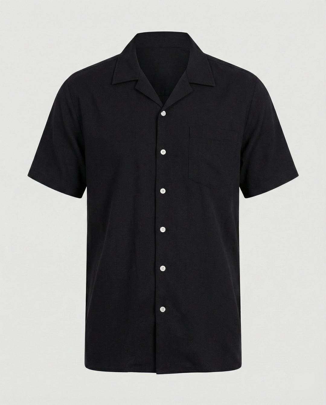 Kurzarm Hawaiihemd Herren Palmenprint