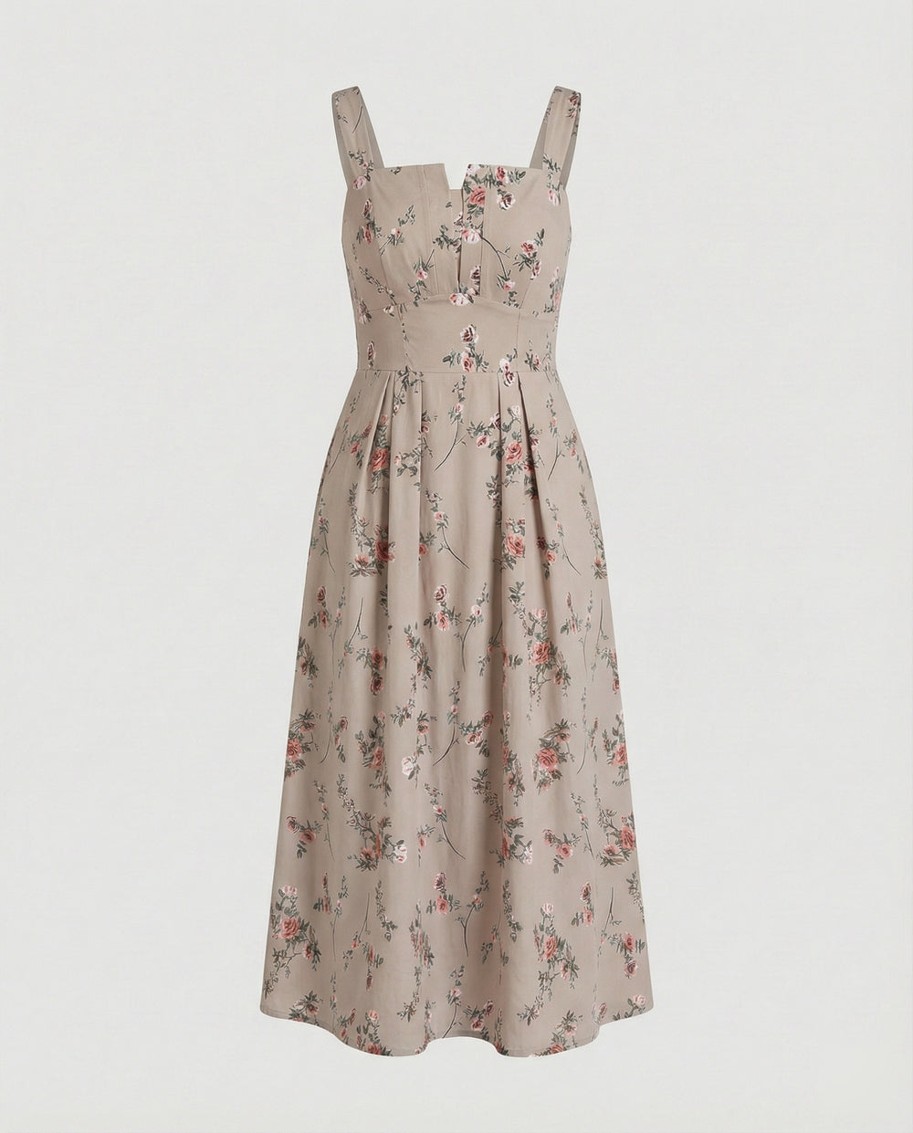 Damen Midikleid Korsett elegant
