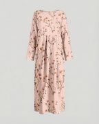 Damen Maxikleid floral mit Taschen