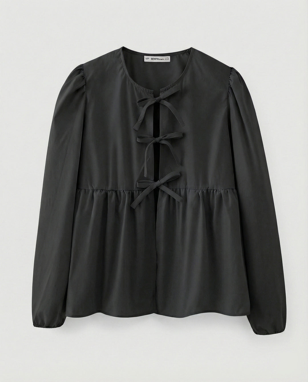 Bluse Damen Viskose Gemustert