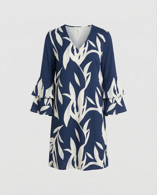 Damen Minikleid floral Sommer