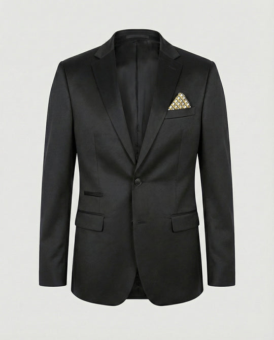 Modische Elegante Herrenjacke Satin