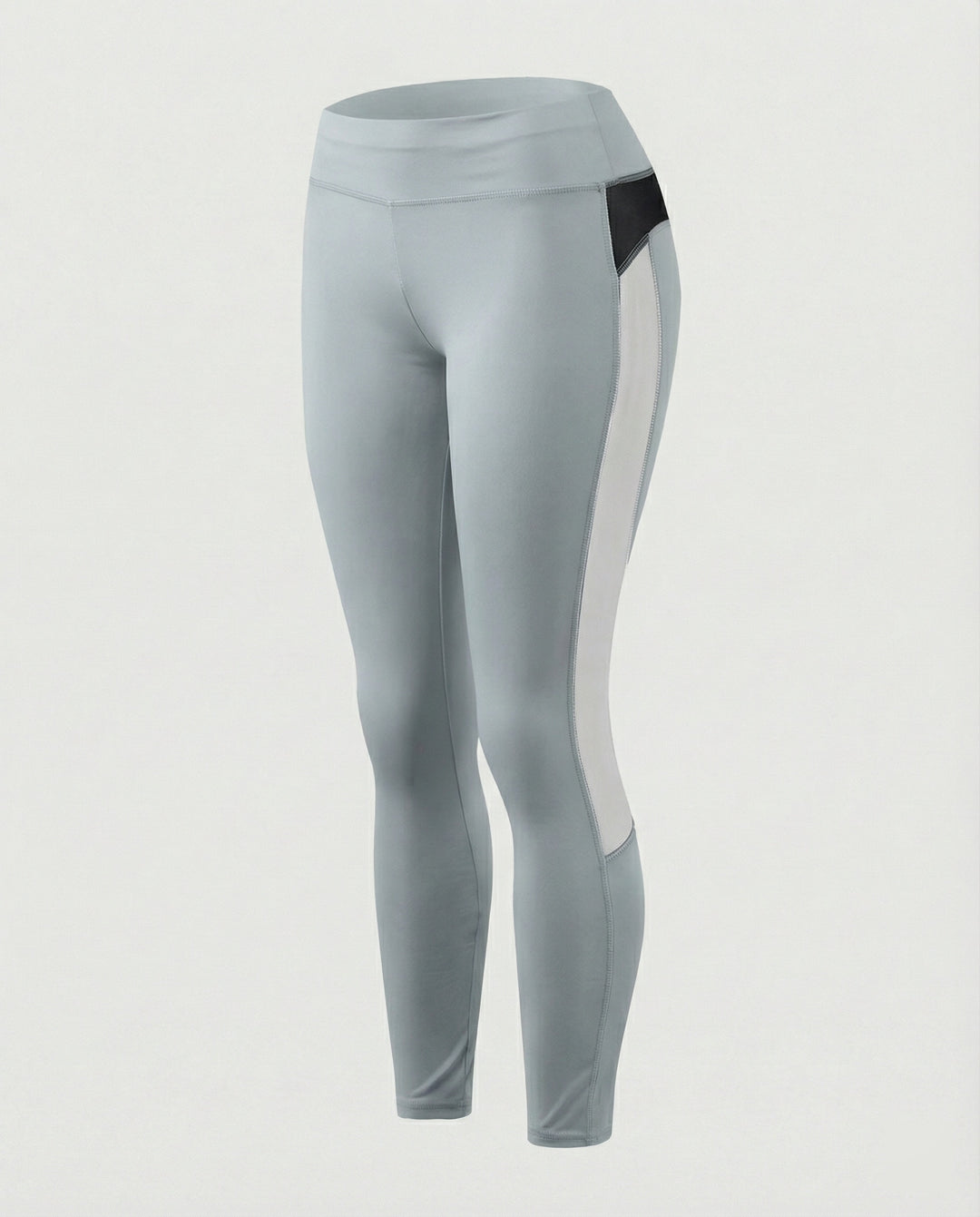 Damen Sport-Leggings mit atmungsaktivem Mesh-Einsatz R&B