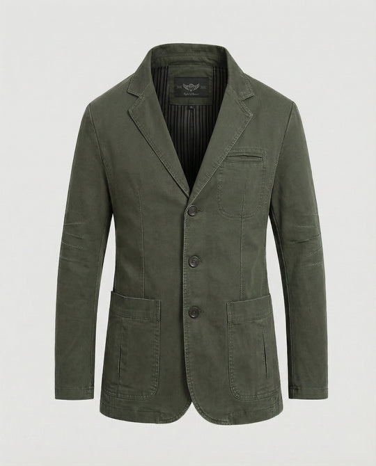 Herren Blazer Herren unstrukturiert