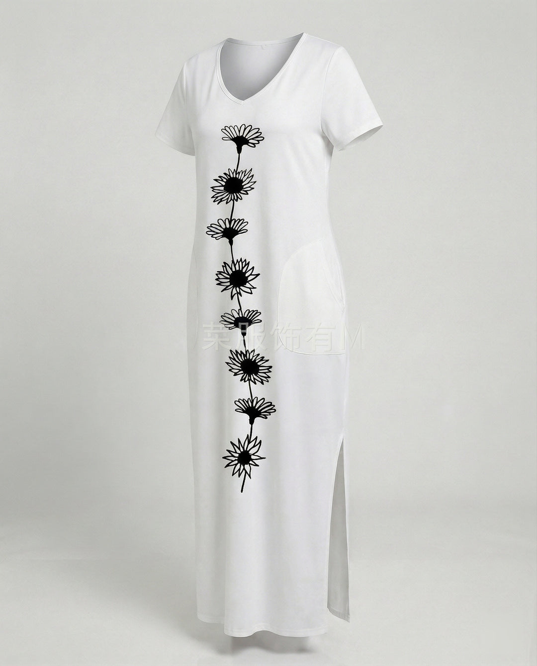 Damen Maxikleid Strand Sommer