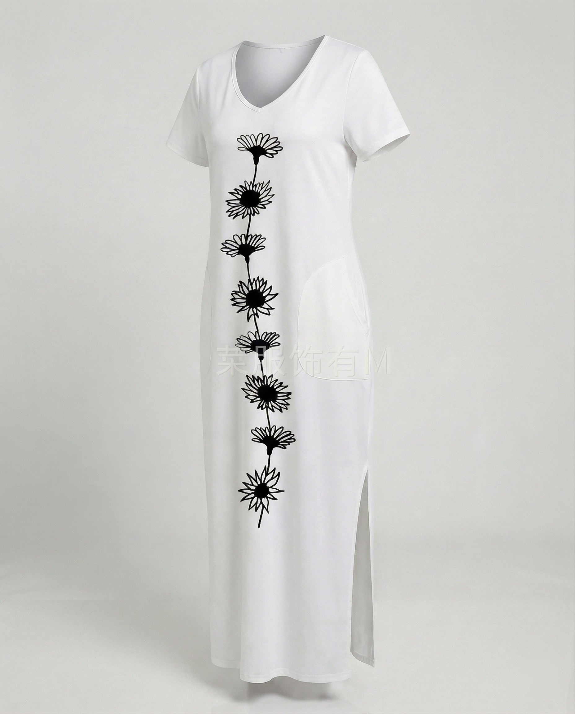 Damen Maxikleid Strand Sommer