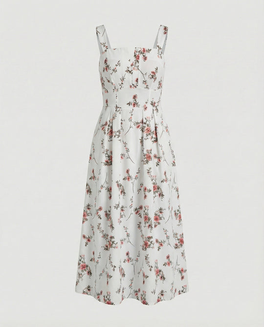 Damen Midikleid Korsett elegant