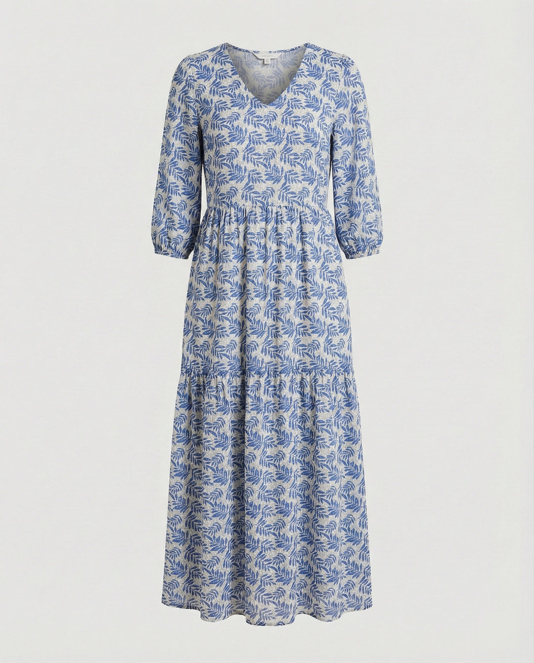 Damen Midikleid Sommer Stufenrock
