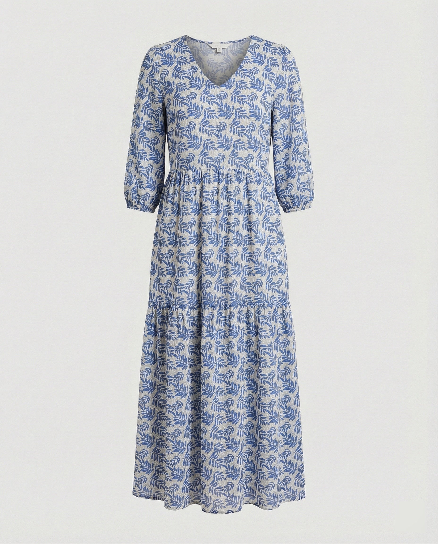 Damen Midikleid Sommer Stufenrock