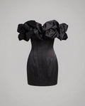 Damen Korsagen Minikleid schulterfrei