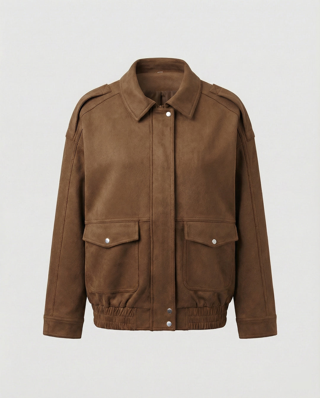 Freizeitkleidung Damen Wildleder Blouson